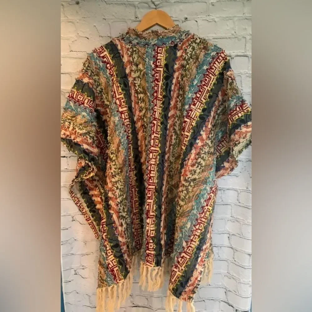FP Now and Then upcycled kimono. OSFM